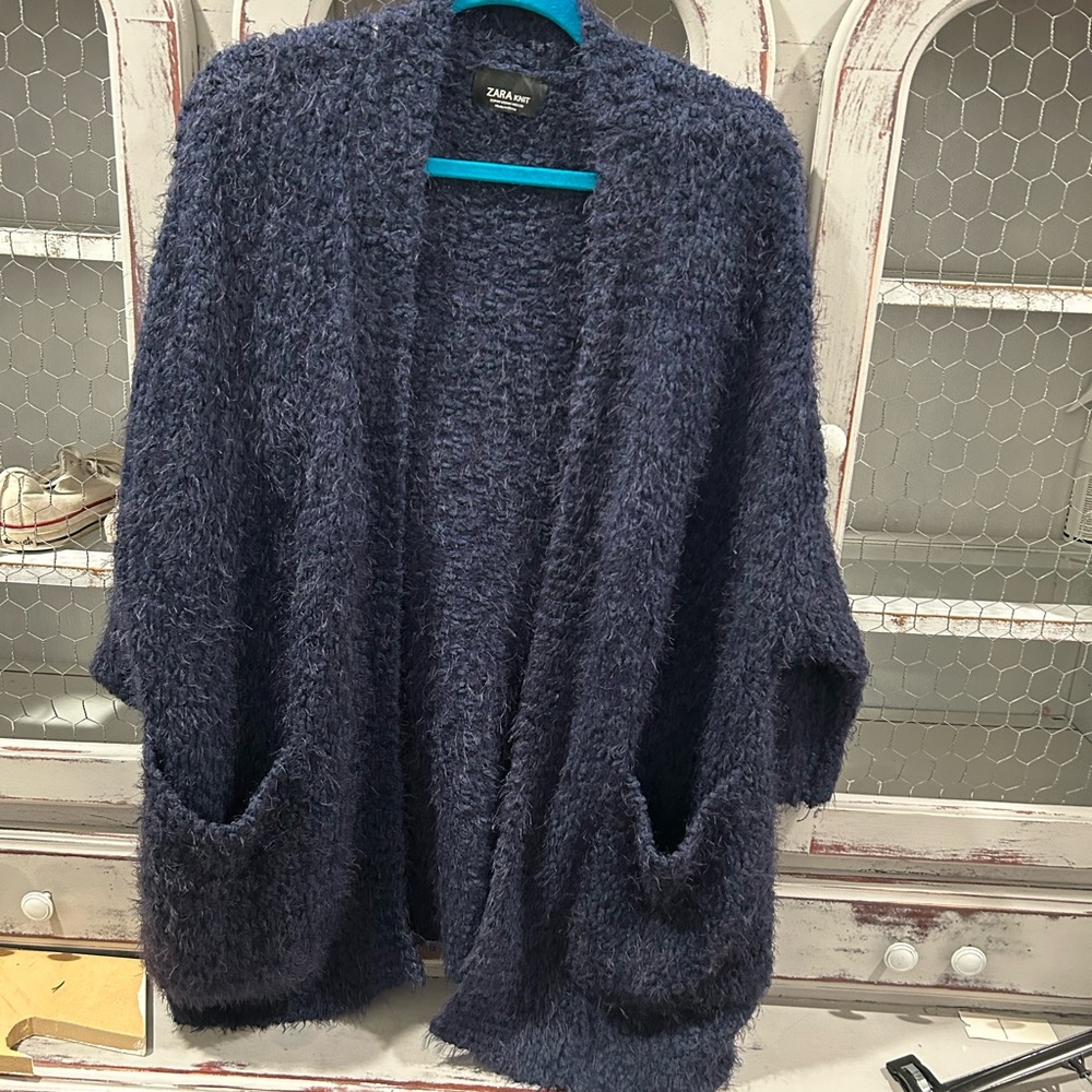 Zara Fuzzy Cardigan